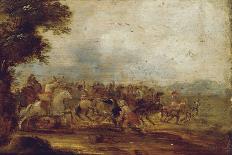 A Cavalry Skirmish, 1632-Palamedes Palamedesz-Giclee Print