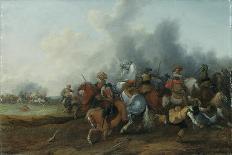 A Cavalry Skirmish, 1634-Palamedes Palamedesz-Giclee Print