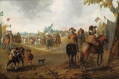 A Cavalry Skirmish, 1632-Palamedes Palamedesz-Giclee Print