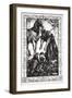 Palamides appeared before her', 1905-Dora Curtis-Framed Giclee Print