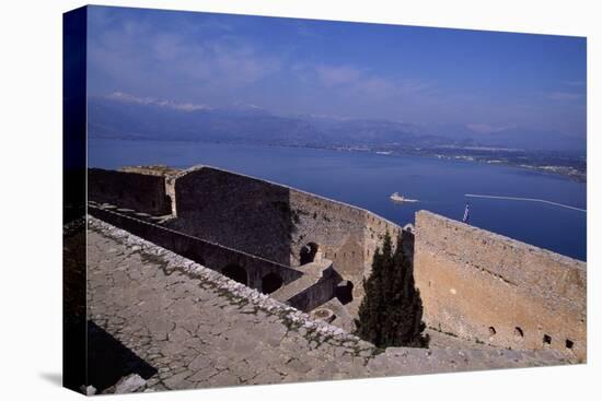 Palamidi Fortress Fortifications in Nafplio, Greece, Construction Begun 1714-null-Stretched Canvas