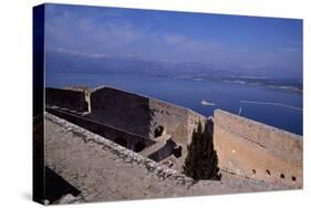 Palamidi Fortress Fortifications in Nafplio, Greece, Construction Begun 1714-null-Stretched Canvas