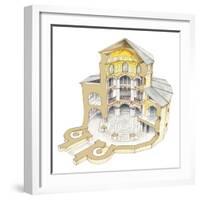 Palatine Chapel, Aachen, Germany-Fernando Aznar Cenamor-Framed Giclee Print