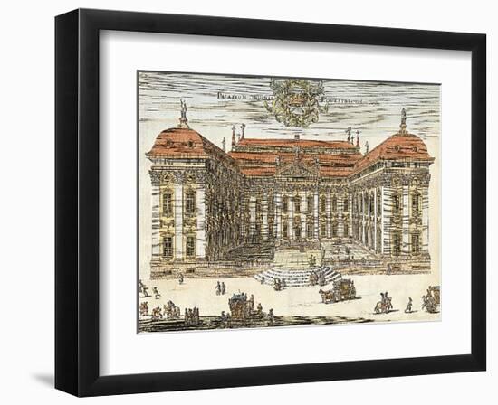 Palatium Ordinis Equestris-Jean Marot-Framed Premium Giclee Print