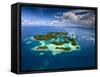 Palau and 70 Mile Islands-Ian Shive-Framed Stretched Canvas