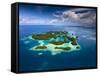 Palau and 70 Mile Islands-Ian Shive-Framed Stretched Canvas
