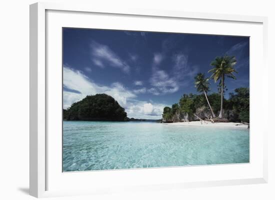 Palau, Honeymoon Island, Rock Islands-Stuart Westmorland-Framed Photographic Print