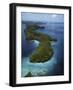 Palau, Micronesia, Aerial View of Rock Island-Stuart Westmorland-Framed Photographic Print