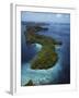 Palau, Micronesia, Aerial View of Rock Island-Stuart Westmorland-Framed Photographic Print