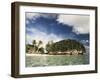 Palau, Micronesia, View of Honeymoon Island-Stuart Westmorland-Framed Photographic Print