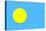 Palau National Flag-null-Stretched Canvas