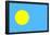 Palau National Flag-null-Framed Poster