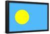 Palau National Flag-null-Framed Poster