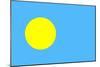 Palau National Flag-null-Mounted Poster