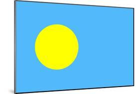 Palau National Flag-null-Mounted Poster