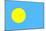 Palau National Flag-null-Mounted Poster