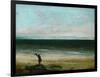 Palavas or the Artist by the Sea, 1854-Gustave Courbet-Framed Giclee Print