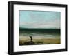 Palavas or the Artist by the Sea, 1854-Gustave Courbet-Framed Premium Giclee Print