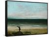 Palavas or the Artist by the Sea, 1854-Gustave Courbet-Framed Stretched Canvas