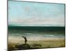 Palavas.-Gustave Courbet-Mounted Giclee Print