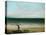 Palavas.-Gustave Courbet-Stretched Canvas