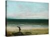 Palavas.-Gustave Courbet-Stretched Canvas