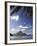 Palawan Province, El Nido, Bacuit Bay, Cadlao Island and Palm Trees, Philippines-Christian Kober-Framed Photographic Print