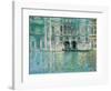 Palazza da Mula a Venezia-Claude Monet-Framed Art Print