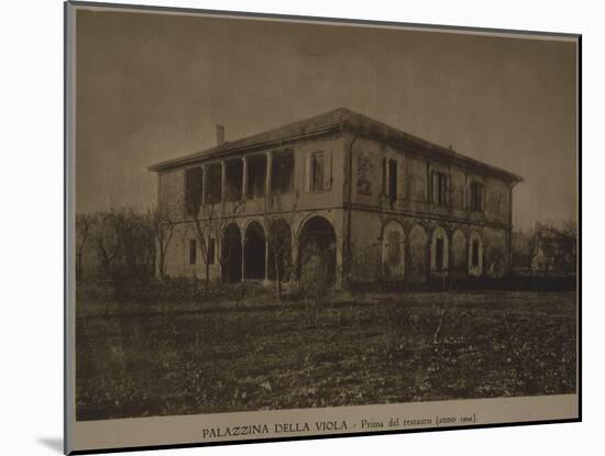 Palazzina Della Viola in Bologna, Italy 20th Century-null-Mounted Giclee Print