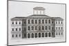 Palazzo Barberini on the Quirinale, Finished 1630, from "Palazzi Di Roma," Part I, Published 1655-Pietro Or Falda Ferrerio-Mounted Giclee Print