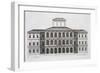 Palazzo Barberini on the Quirinale, Finished 1630, from "Palazzi Di Roma," Part I, Published 1655-Pietro Or Falda Ferrerio-Framed Premium Giclee Print