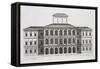 Palazzo Barberini on the Quirinale, Finished 1630, from "Palazzi Di Roma," Part I, Published 1655-Pietro Or Falda Ferrerio-Framed Stretched Canvas