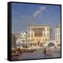 Palazzo Bernardo, 19th Century-Victor Adam-Framed Stretched Canvas