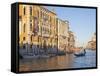 Palazzo Cavalli Franchetti From Accademia Bridge, Grand Canal, Venice, UNESCO World Heritage Site-Peter Barritt-Framed Stretched Canvas