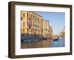 Palazzo Cavalli Franchetti From Accademia Bridge, Grand Canal, Venice, UNESCO World Heritage Site-Peter Barritt-Framed Photographic Print