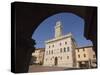 Palazzo Comunale, Montepulciano, Val D'Orcia, Siena Province, Tuscany, Italy, Europe-Pitamitz Sergio-Stretched Canvas