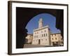 Palazzo Comunale, Montepulciano, Val D'Orcia, Siena Province, Tuscany, Italy, Europe-Pitamitz Sergio-Framed Photographic Print