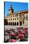 Palazzo Comunale, Piazza Maggiore, Bologna, Emilia-Romagna, Italy, Europe-Bruno Morandi-Stretched Canvas