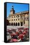 Palazzo Comunale, Piazza Maggiore, Bologna, Emilia-Romagna, Italy, Europe-Bruno Morandi-Framed Stretched Canvas