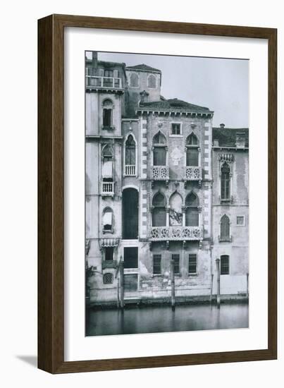 Palazzo Contarini Fasan-null-Framed Photographic Print