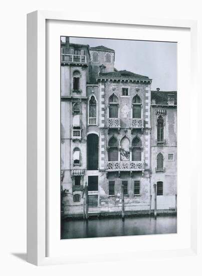 Palazzo Contarini Fasan-null-Framed Photographic Print