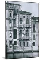 Palazzo Contarini Fasan-null-Mounted Photographic Print