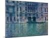Palazzo Da Mula, Venice, 1908-Claude Monet-Mounted Giclee Print