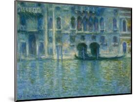 Palazzo Da Mula, Venice-Claude Monet-Mounted Art Print