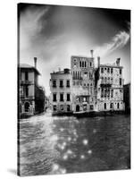 Palazzo Dario, the Grand Canal-Simon Marsden-Stretched Canvas
