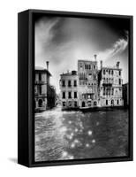 Palazzo Dario, the Grand Canal-Simon Marsden-Framed Stretched Canvas