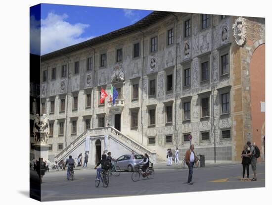 Palazzo Dei Cavalieri, Pisa, Tuscany, Italy, Europe-Rolf Richardson-Stretched Canvas