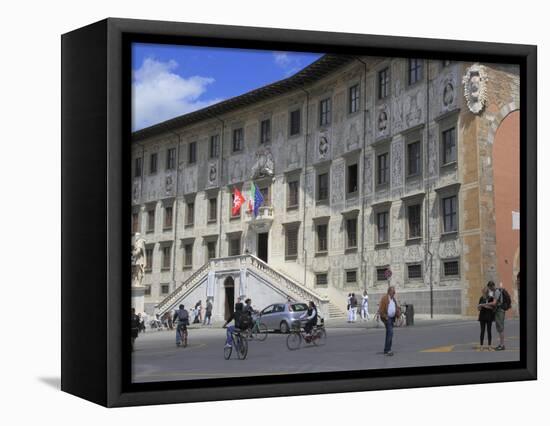 Palazzo Dei Cavalieri, Pisa, Tuscany, Italy, Europe-Rolf Richardson-Framed Stretched Canvas