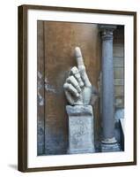 Palazzo Dei Conservatori, Rome, Lazio, Italy, Europe-Hans Peter Merten-Framed Photographic Print