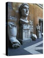 Palazzo Dei Conservatori, Rome, Lazio, Italy, Europe-Hans Peter Merten-Stretched Canvas